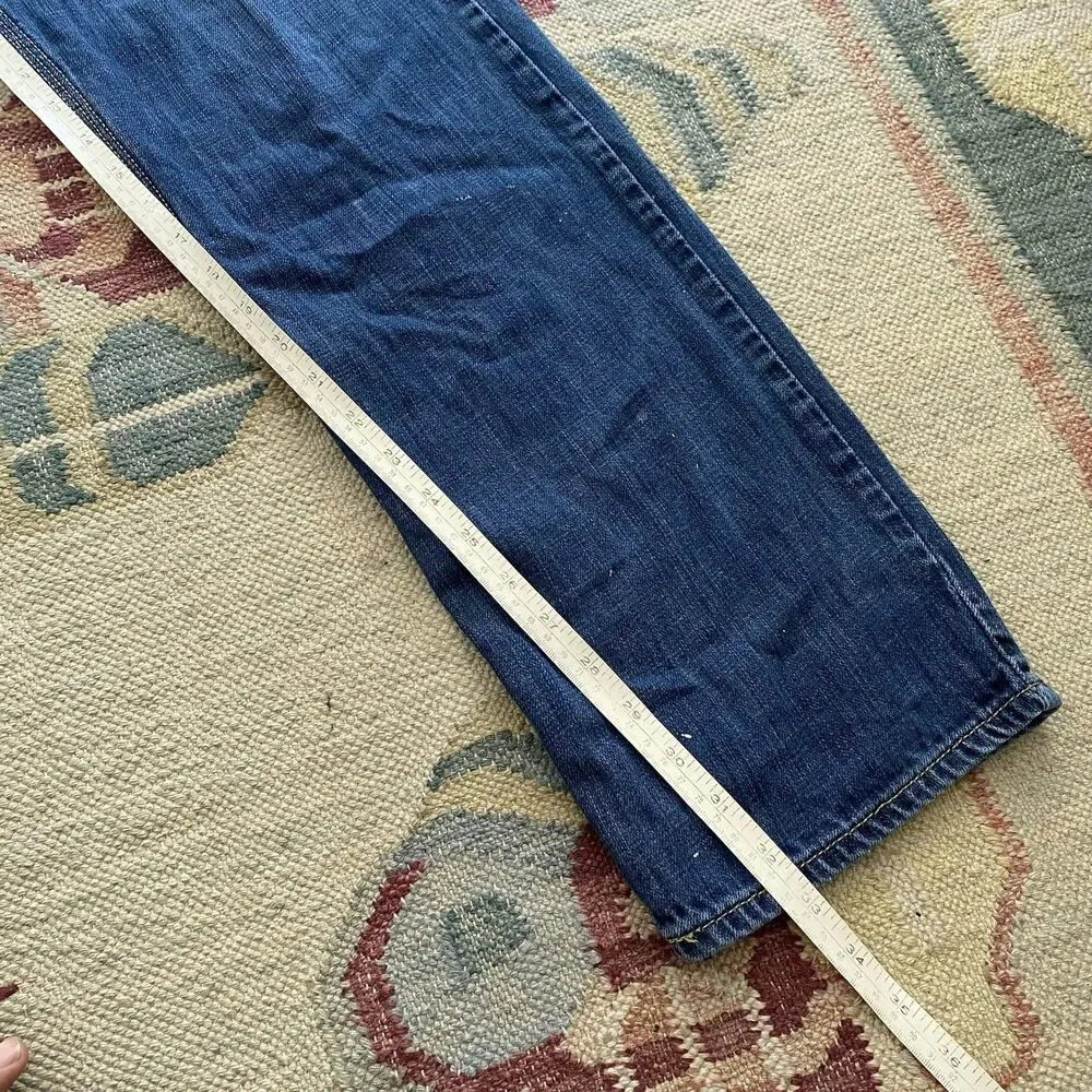 Y2K Levi’s 514 Flap Pocket 34x34 Twisted Seam Vintage Slim Straight Tri Stitch